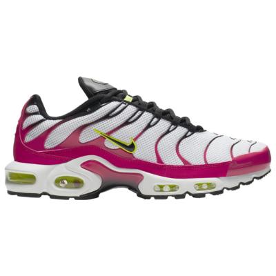 Nike Futócipő Férfi Air Max Plus Fekete/Fehér/Rózsaszín/Metal,KVT90486